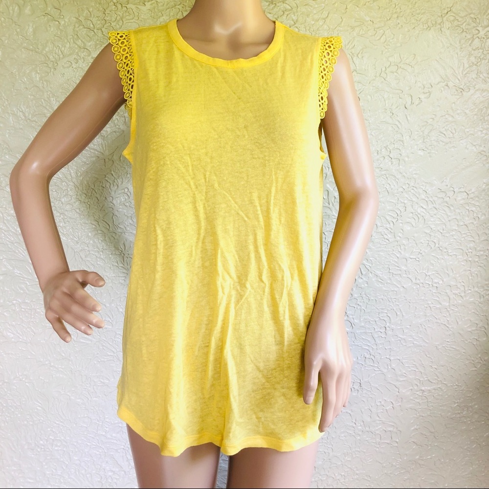 Michael Kors “Sunshine” Women’s Yellow Tank Top